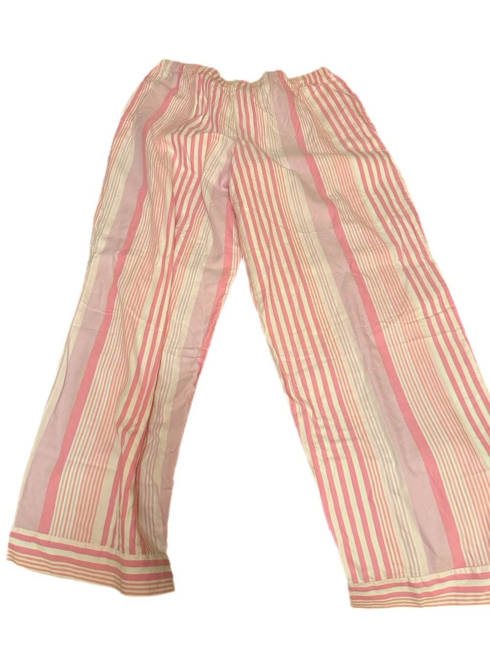 Victoria’s Secret NWT Pink Striped Two-Piece Pajama Set | Size XL - Picture 5 of 7